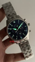 IWC Pilot Chronograph Blue IW378004 Mavi Kadran 43mm Replika Saat
