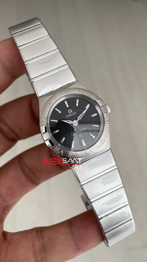 Omega Constellation Siyah 28mm Kadın Saati