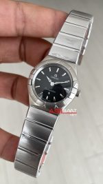 Omega Constellation Siyah 28mm Kadın Saati