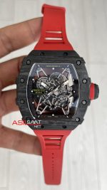 Richard Mille Rafael Nadal RM35-02 Kırmızı Carbon Black Replika Saat