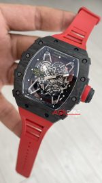Richard Mille Rafael Nadal RM35-02 Kırmızı Carbon Black Replika Saat