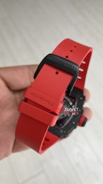 Richard Mille Rafael Nadal RM35-02 Kırmızı Carbon Black Replika Saat