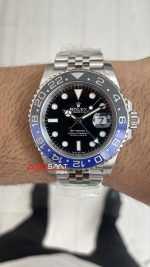 Rolex Batgirl Gmt Master II 126710BLNR Jubilee 40mm 3285 AR Factory V3 Super Klon Eta Swiss