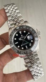 Rolex Bruce Wayne Gmt Master II 126710GRNR Jubilee 40mm Replika Saat