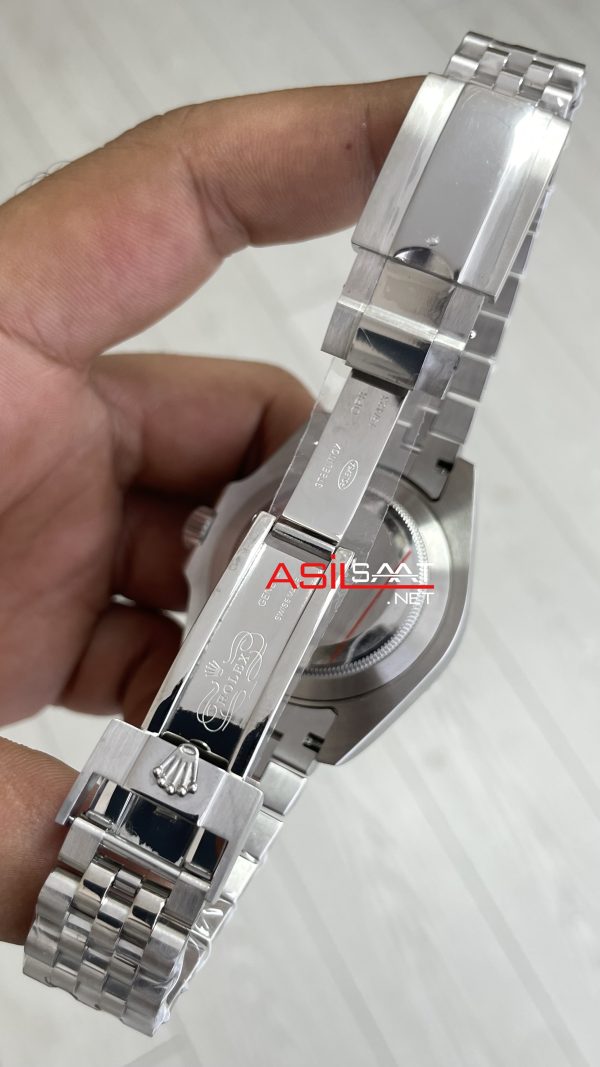 Rolex Bruce Wayne Gmt Master II 126710GRNR Jubilee 40mm Replika Saat