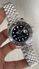 Rolex Bruce Wayne Gmt Master II 126710GRNR Jubilee 40mm Replika Saat