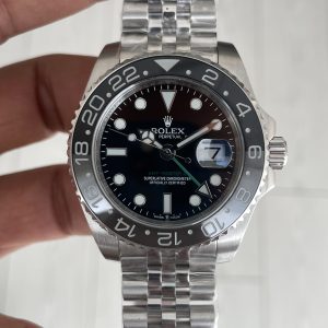 Rolex Bruce Wayne Gmt Master II 126710GRNR Jubilee 40mm Replika Saat