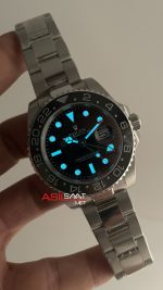 Rolex Bruce Wayne Gmt Master II 126710GRNR Oyster 40mm Replika Saat