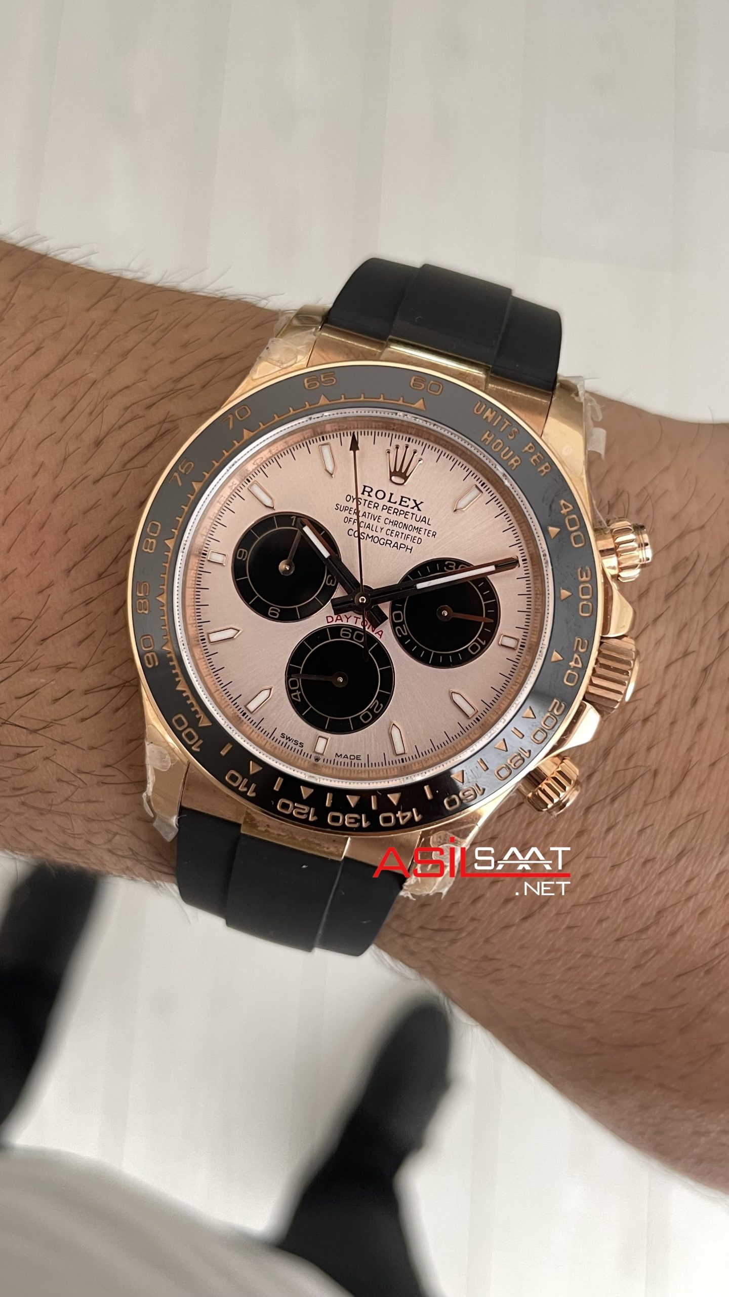 Rolex Cosmograph Daytona Sundust 126515LN Oysterflex 40mm QF