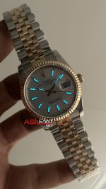 Rolex Datejust Beyaz Kadran 126233 Jubilee Two Tone Gold 36mm Kadın Kol Saati