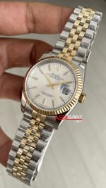 Rolex Datejust Beyaz Kadran 126233 Jubilee Two Tone Gold 36mm Kadın Kol Saati
