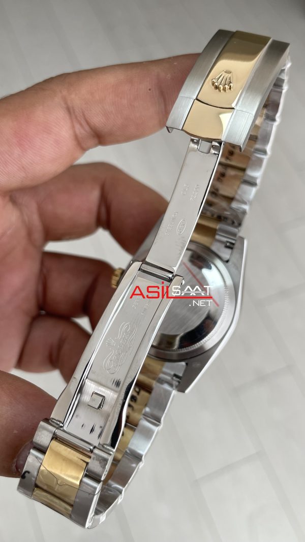Rolex Datejust Mother Of Pearl Diamond 126233 Oyster Two Tone Gold Ladies 36mm Kadın Kol Saati