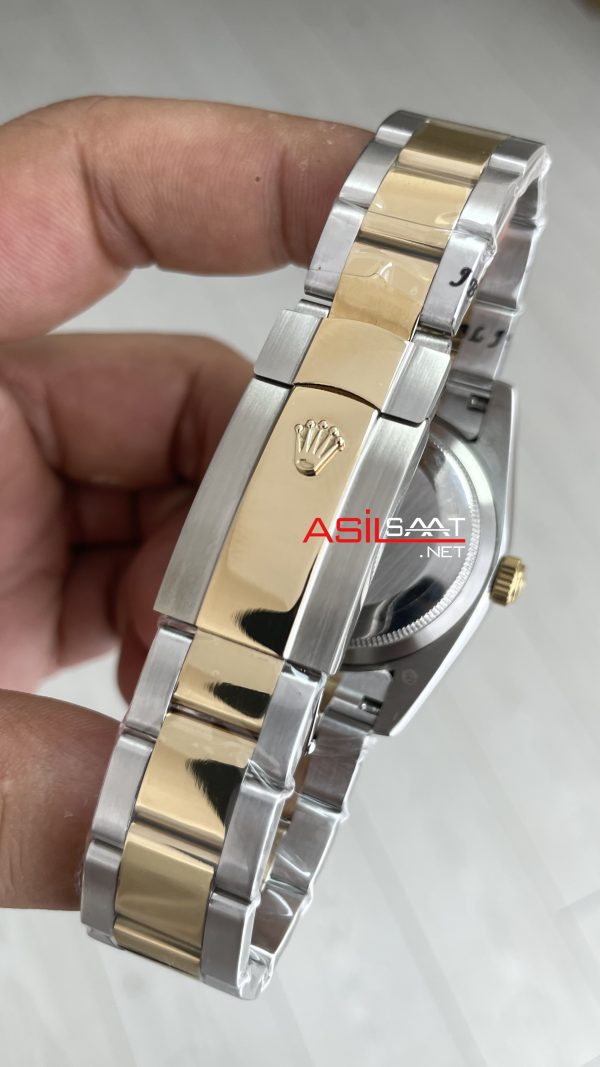 Rolex Datejust Mother Of Pearl Diamond 126233 Oyster Two Tone Gold Ladies 36mm Kadın Kol Saati