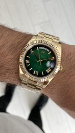 Rolex Day Date Yeşil 228238 Ombre Green Gold 40mm