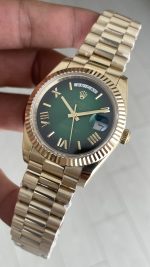 Rolex Day Date Yeşil 228238 Ombre Green Gold 40mm