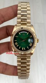 Rolex Day Date Yeşil 228238 Ombre Green Gold 40mm