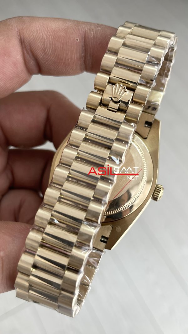 Rolex Day Date Yeşil 228238 Ombre Green Gold 40mm Replika Saat