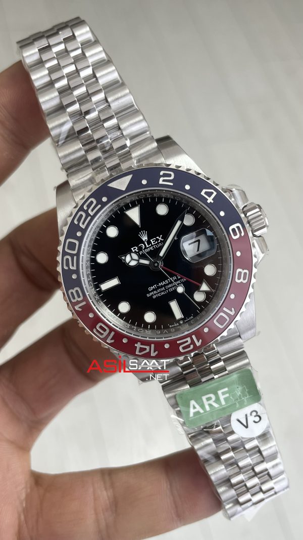 Rolex Pepsi Gmt Master II 126710BLRO Jubilee 40mm 3285 AR Factory V3 Super Klon Eta Swiss