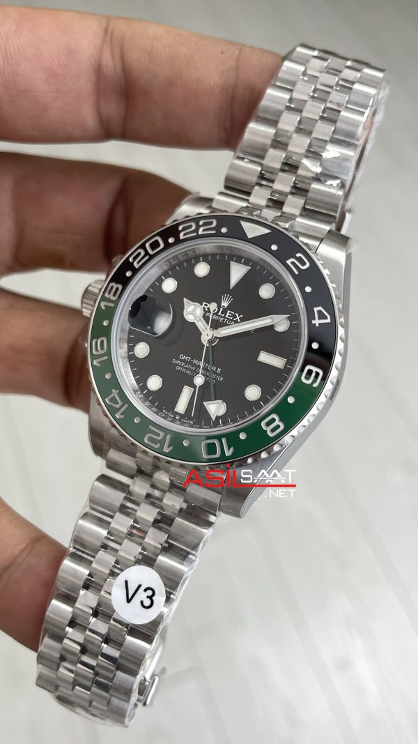 Rolex Sprite Gmt Master II 126720VTNR Jubilee 40mm 3285 AR Factory V3 Super Klon Eta Swiss
