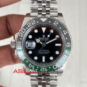 Rolex Sprite Gmt Master II 126720VTNR Jubilee 40mm DD3285 V3 Super Klon Swiss ETA Saat AR Factory