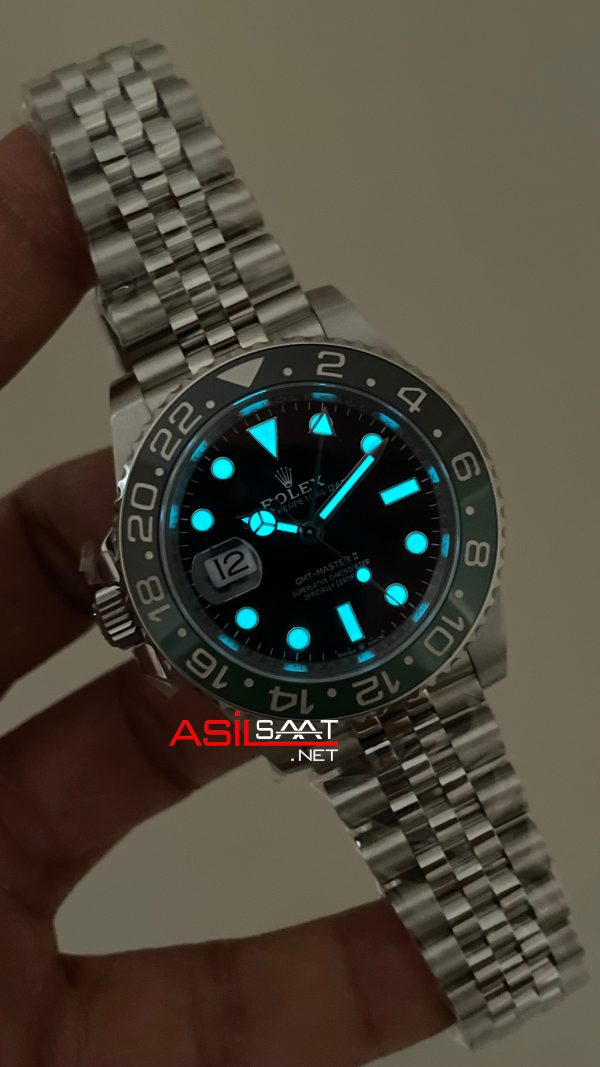 Rolex Sprite Gmt Master II 126720VTNR Jubilee 40mm DD3285 V3 Super Klon Swiss ETA Saat AR Factory Rolex Sprite Gmt Master II 126720VTNR Jubilee 40mm DD3285 V3 Super Klon Swiss ETA Saat AR Factory