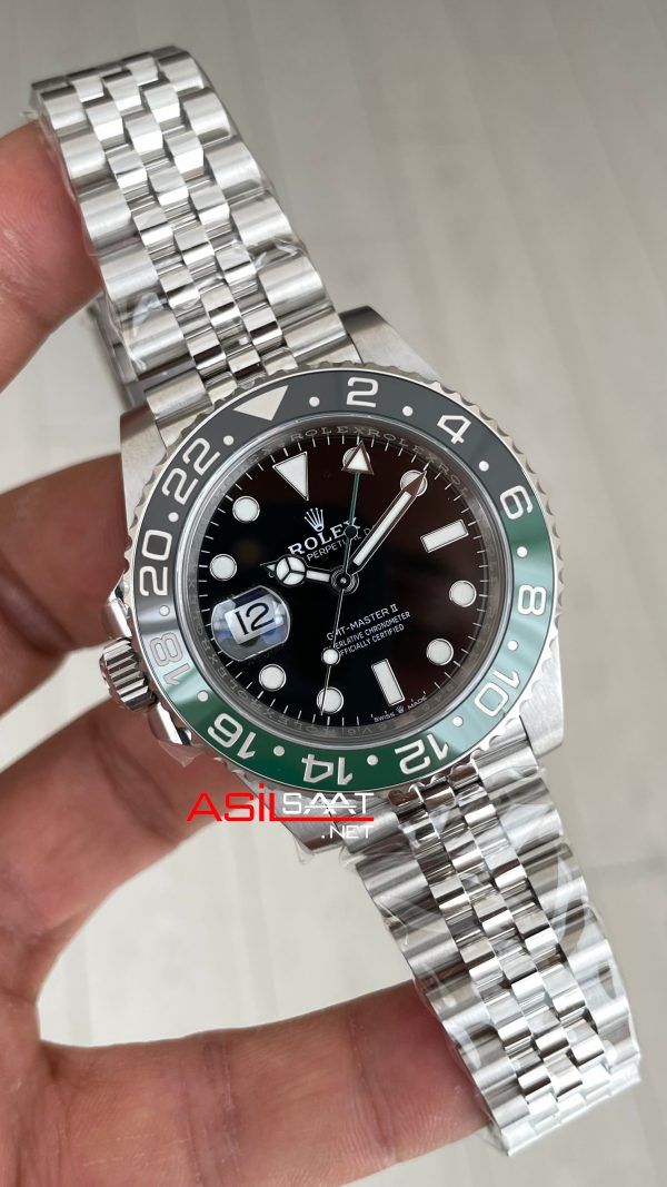 Rolex Sprite Gmt Master II 126720VTNR Jubilee 40mm DD3285 V3 Super Klon Swiss ETA Saat AR Factory Rolex Sprite Gmt Master II 126720VTNR Jubilee 40mm DD3285 V3 Super Klon Swiss ETA Saat AR Factory