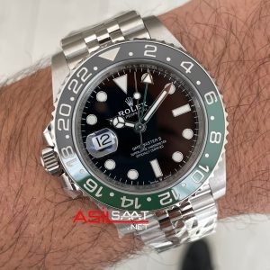 Rolex Sprite Gmt Master II 126720VTNR Jubilee 40mm DD3285 V3 Super Klon Swiss ETA Saat AR Factory