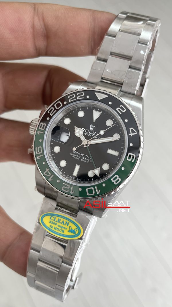 Rolex Sprite Gmt Master II 126720VTNR Oyster 40mm 3285 Clean Factory V3 Super Klon Eta Swiss