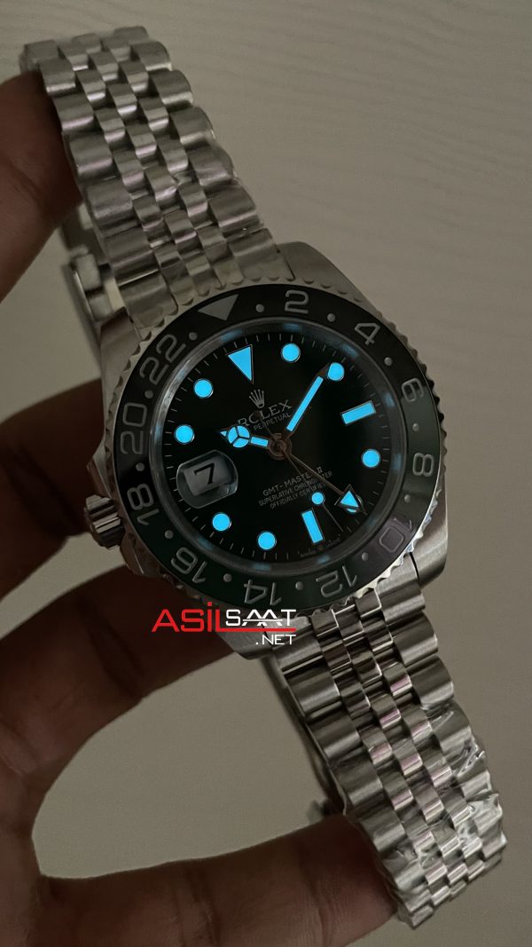 Rolex Sprite Gmt Master II 126729VTNR Jubilee 40mm Replika Saat