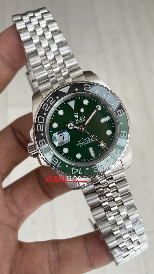 Rolex Sprite Gmt Master II 126729VTNR Jubilee 40mm Replika Saat