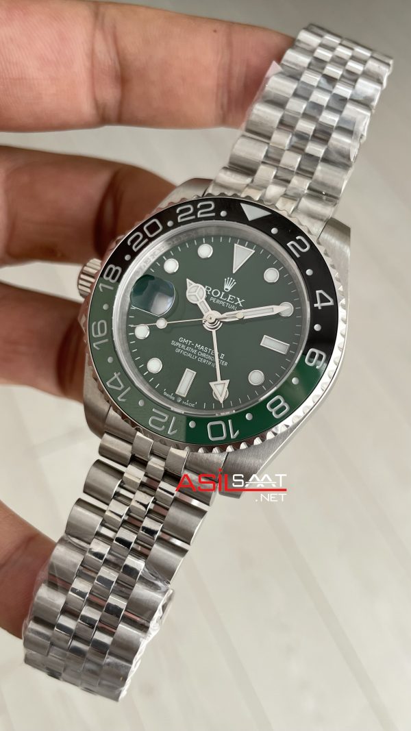 Rolex Sprite Gmt Master II 126729VTNR Jubilee 40mm Replika Saat