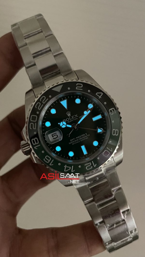 Rolex Sprite Gmt Master II 126729VTNR Oyster 40mm Replika Saat