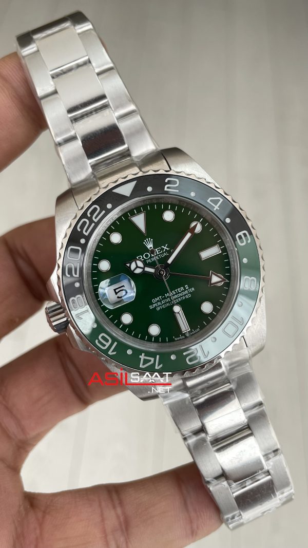 Rolex Sprite Gmt Master II 126729VTNR Oyster 40mm Replika Saat