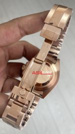 Rolex Tiger Iron Dial Chocolate 126715CHNR Gmt Master II Oyster 40mm Everosegold Replika Saat