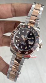 Rolex Tiger Iron Dial Root Beer 126711CHNR Oyster 40mm Everosegold Replika Saat