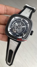 SevenFriday White Carbon P Serisi P3C/07 Beyaz Kadran 47mm Replika Saat