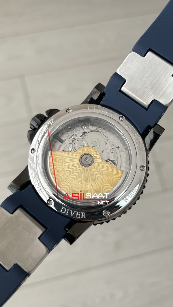 Ulysse Nardin Marine Diver Chronometer Mavi Kadran 43mm Replika Saat