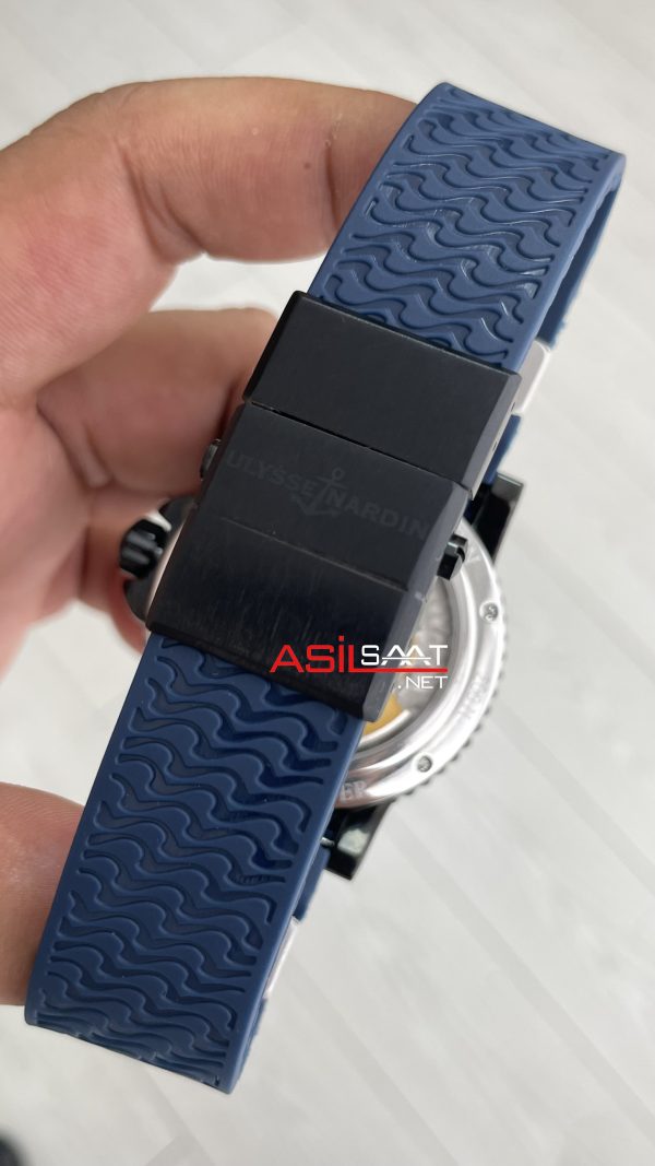 Ulysse Nardin Marine Diver Chronometer Mavi Kadran 43mm Replika Saat