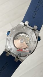 Audemars Piguet Royal Oak Offshore Diver 15710ST Mavi Kadran 42mm Silver Replika Saat