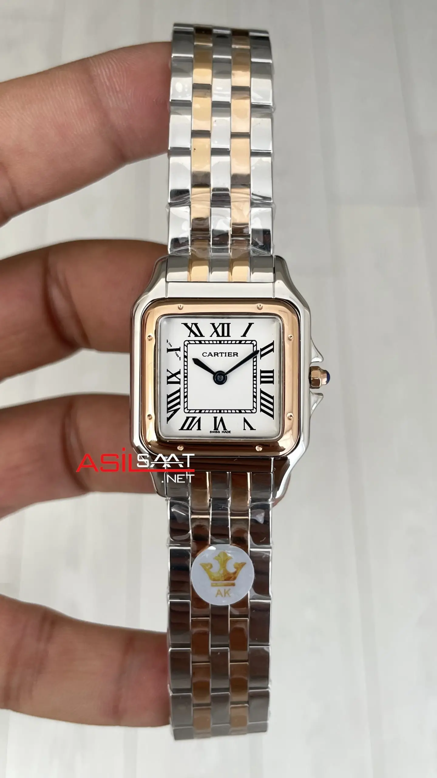 Cartier Panthere Two Tone Rose 27mm Kadın Kol Saati