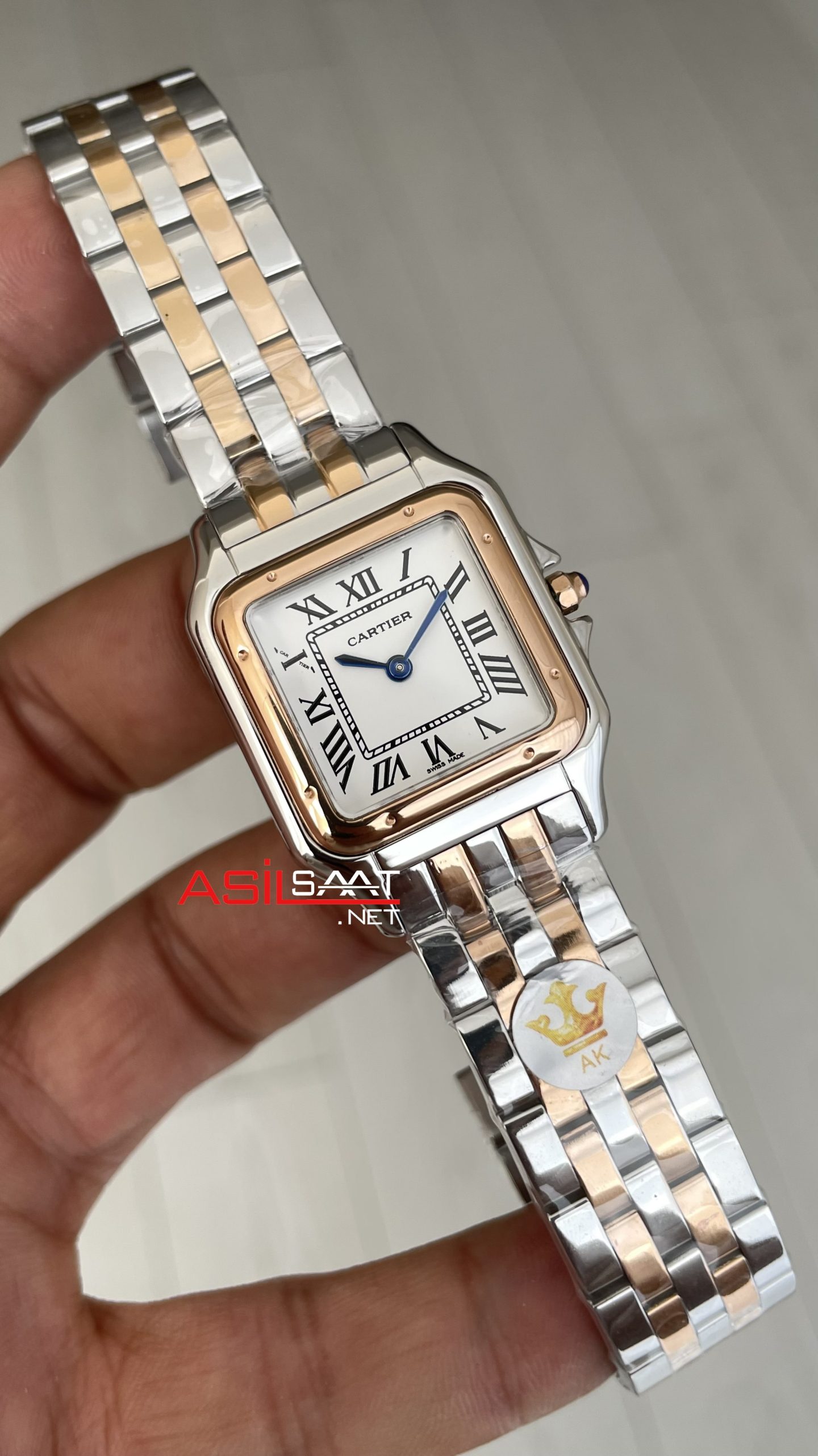 Cartier Panthere Two Tone Rose 27mm Kadın Kol Saati