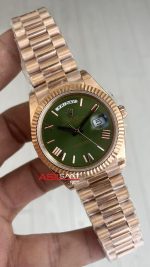 Rolex Day-Date Yeşil 228235 Olive Green 40mm Rosegold GS Factory ETA Swiss