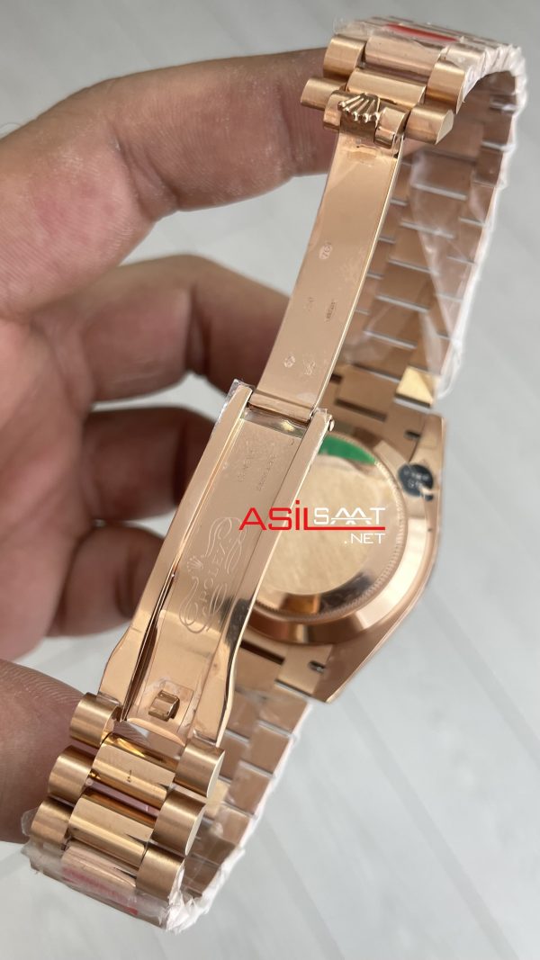 Rolex Day-Date Yeşil 228235 Olive Green 40mm Rosegold GS Factory ETA Swiss