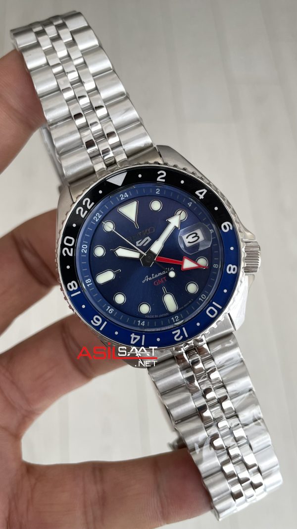 Seiko 5 Sports GMT SSK003K1 Mavi Seiko 5 Sports GMT SSK003K1 Mavi