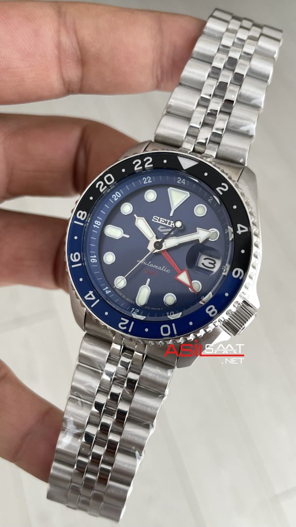 Seiko 5 Sports GMT SSK003K1 Mavi Seiko 5 Sports GMT SSK003K1 Mavi