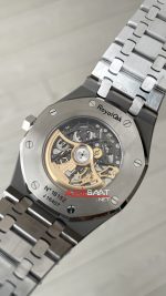 Audemars Piguet Royal Oak Double Balance Wheel Openwork 15407ST Silver 41mm Super Clone ETA Swiss THB Factory