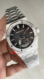 Audemars Piguet Royal Oak Tourbillon 26522BC Smoked Grey 41mm Super Clone ETA Swiss BBS Factory