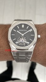 Audemars Piguet Royal Oak Tourbillon 26522BC Smoked Grey 41mm Super Clone ETA Swiss BBS Factory