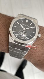 Audemars Piguet Royal Oak Tourbillon 26522BC Smoked Grey 41mm Super Clone ETA Swiss BBS Factory