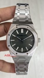 Audemars Piguet Royal Oak Yeşil 15510ST 50th Anniversary 41mm Super Clone ETA Swiss ZF Factory